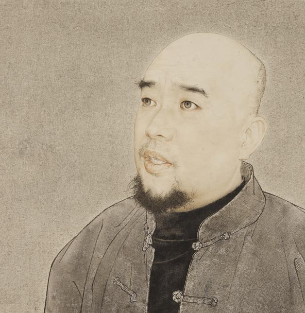 《方土》作者：罗寒蕾创作年代：2010规格：45cm×45cm品类：纸本水墨设色
