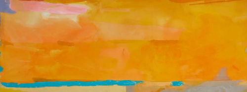 Helen Frankenthaler,Royal Fireworks, 1975.