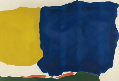 Helen Frankenthaler,Head of the Meadow,1967.