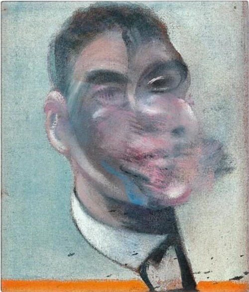 弗朗西斯・培根 (Francis Bacon)《肖像习作》油画画布，1979年作35.4 x 30.5 公分，13⅞ x 12 英寸估价：28,000,000 - 38,000,000 港币