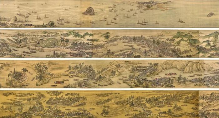 王翚等《康熙南巡图》，第六卷