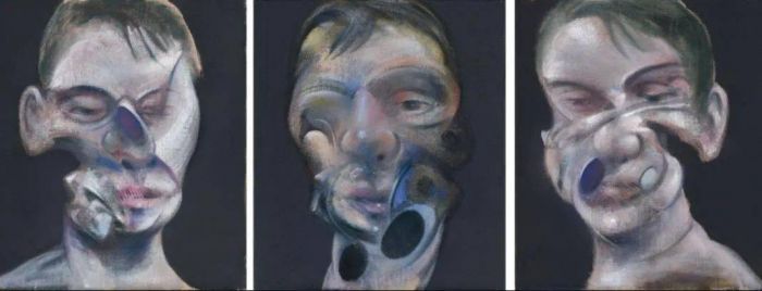 Three Studies for Self-Portrait