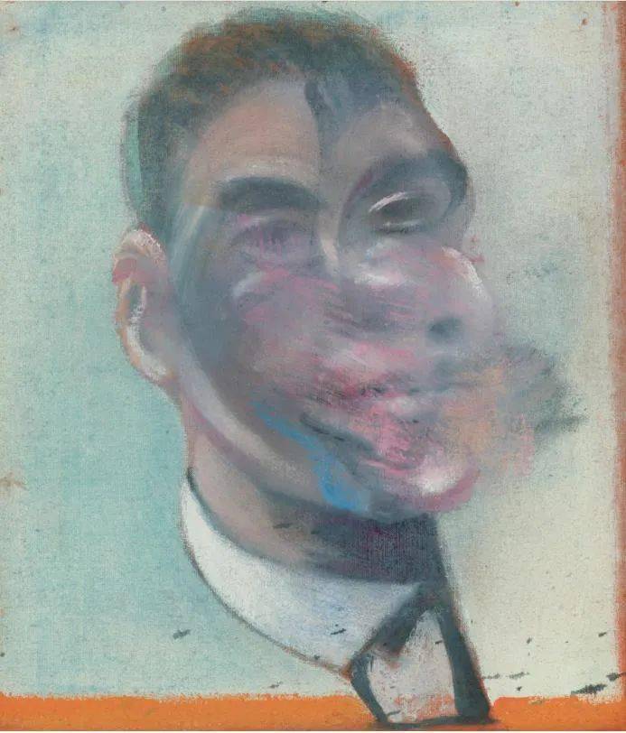 肖像研究 布面油画 35.4 x 30.5cm 1979
