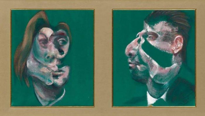 Study for Head of Isabel Rawsthorne and George Dyer