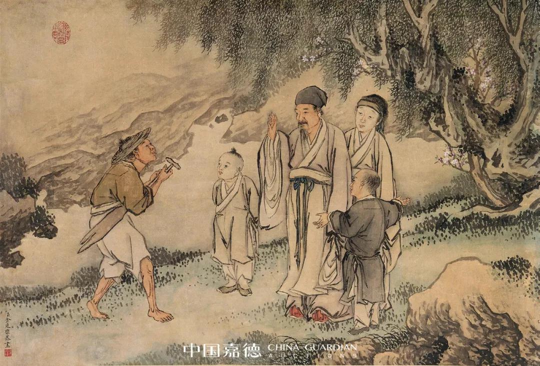 嘉德秋拍丨清宫圣手 画坛正宗—清代宫廷绘画撷英_拍卖资讯_美术网