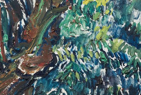 刘海粟油画顶级大作《上海苏州河》《斗鸡图》上拍