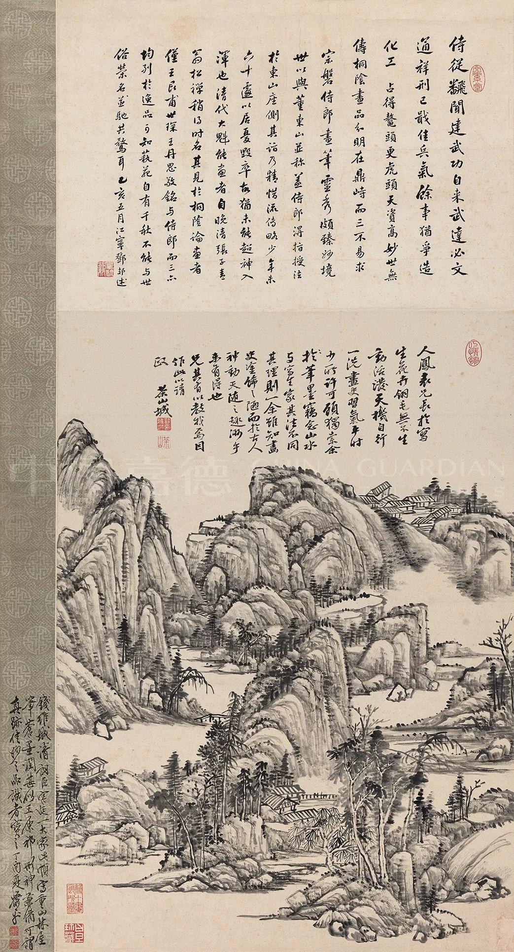 嘉德秋拍丨清宫圣手 画坛正宗—清代宫廷绘画撷英