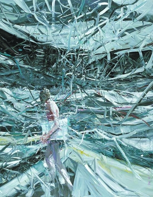贾蔼力《疯景》成交价：1812.5万港元 