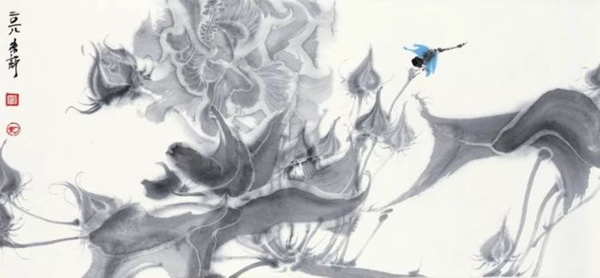 周京新 芙蓉之八 2018