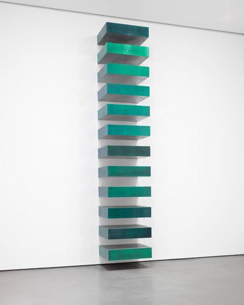 唐纳德·贾德（Donald Judd） 《无题》，1967 纽约现代艺术博物馆（MoMA）收藏 作品正于MoMA《贾德》回顾展展出