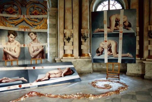 《装饰人类学》（Decorative Anthropology），莫斯科博物馆现场，1991