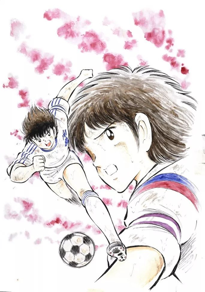 高桥阳一，《足球小将》，1981－88年作 ?YOICHI TAKAHASHI/SHUEISHA