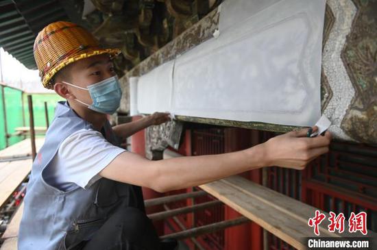 专家讲述：沈阳故宫古建筑油饰彩画这样保护修复