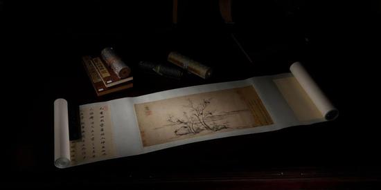 19西泠春拍中国书画：浅议倪瓒《疏篁古木图卷》