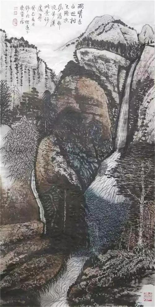 名家风采：著名画家盛杰远艺术赏析
