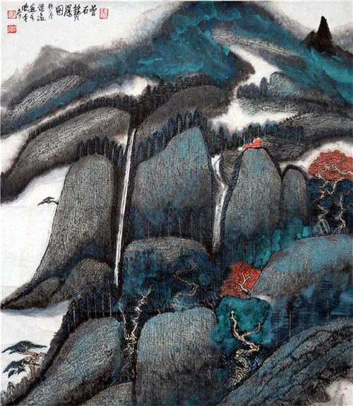 名家风采：著名画家盛杰远艺术赏析