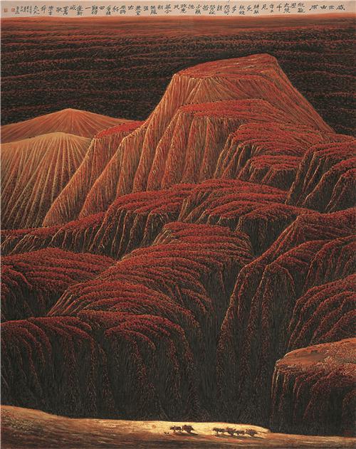 著名画家李勇逸艺术赏析