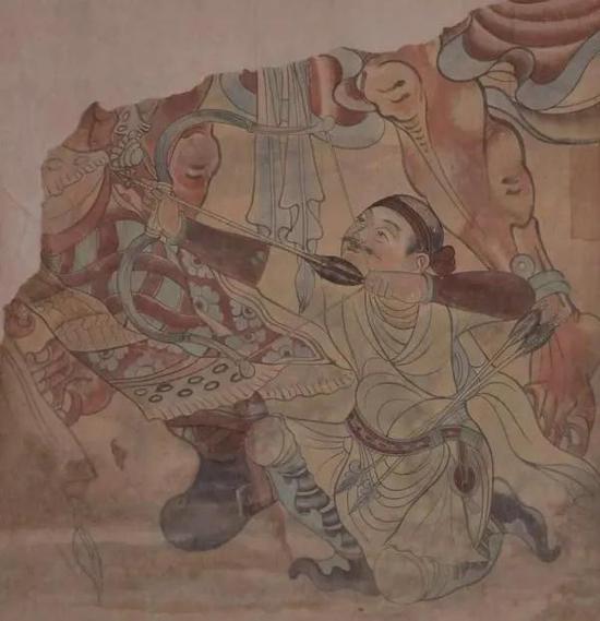 叶浅予临敦煌壁画 中央美术学院藏