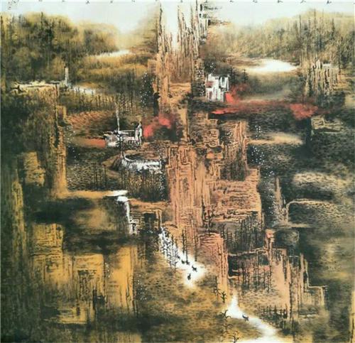 中国美术人物：著名画家张北云