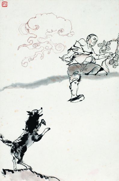 《阿Q画传》的绘画语言