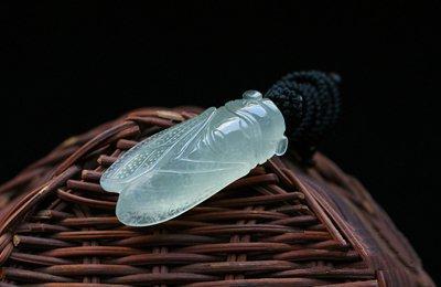锦上添花——翡翠蝉的寓意