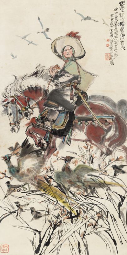 书画家笔下的花木兰长啥样？