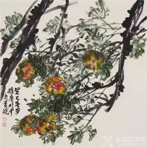 画家陈胜广：论绘画的中西结合