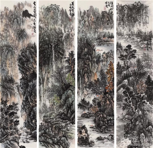 画家陈胜广：论绘画的中西结合