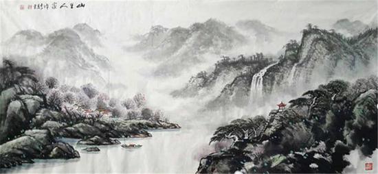 鉴赏：李晓东的中国画