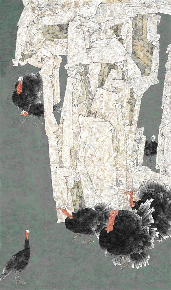 《十步之内有芳草》，获第九届“民族百花奖”中国各民族美术作品展优秀奖