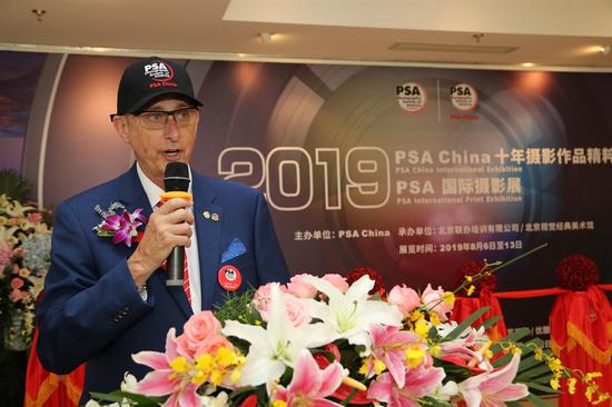 PSA执行副会长约瑟夫?施耐泽在启动仪及开幕仪式上致辞