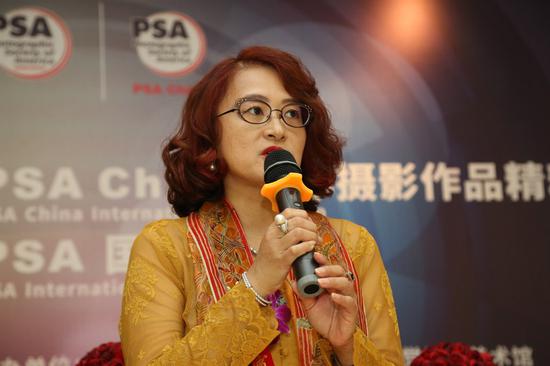 PSA国际关系副会长阿加莎?布南塔在启动及开幕仪式上致辞