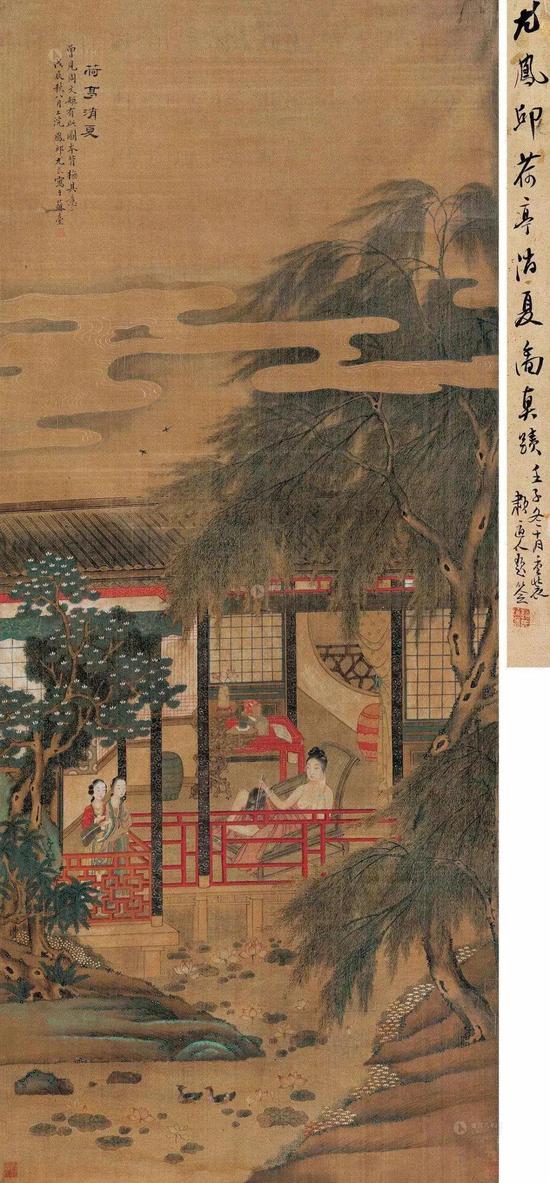 来感受下古画里的夏日小确幸