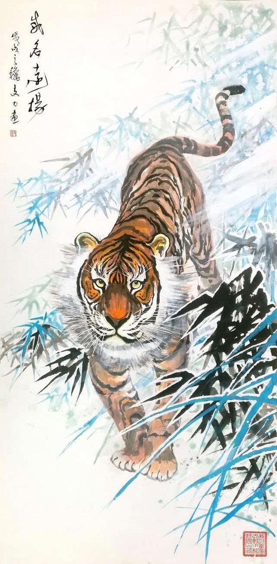 黄志毅：军旅画家支力——腾飞之黑马 阳刚之气韵