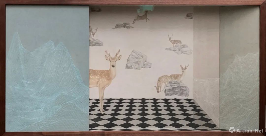 方由美术oraora作品赏析18秦艾遗忘之山