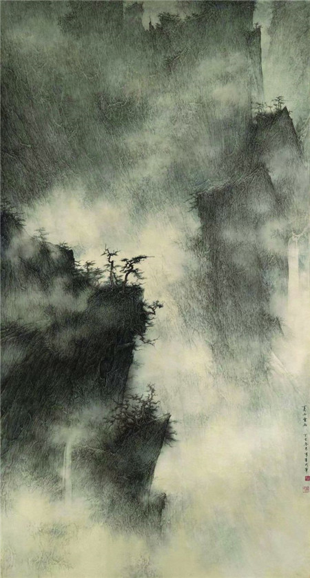 倾听三位近代国画名家画里的“雨声”