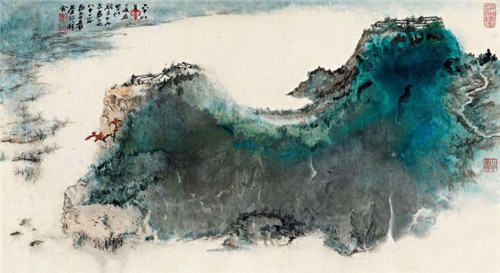 张大千是“泼”墨，还是“破”墨？