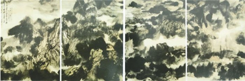 张大千是“泼”墨，还是“破”墨？