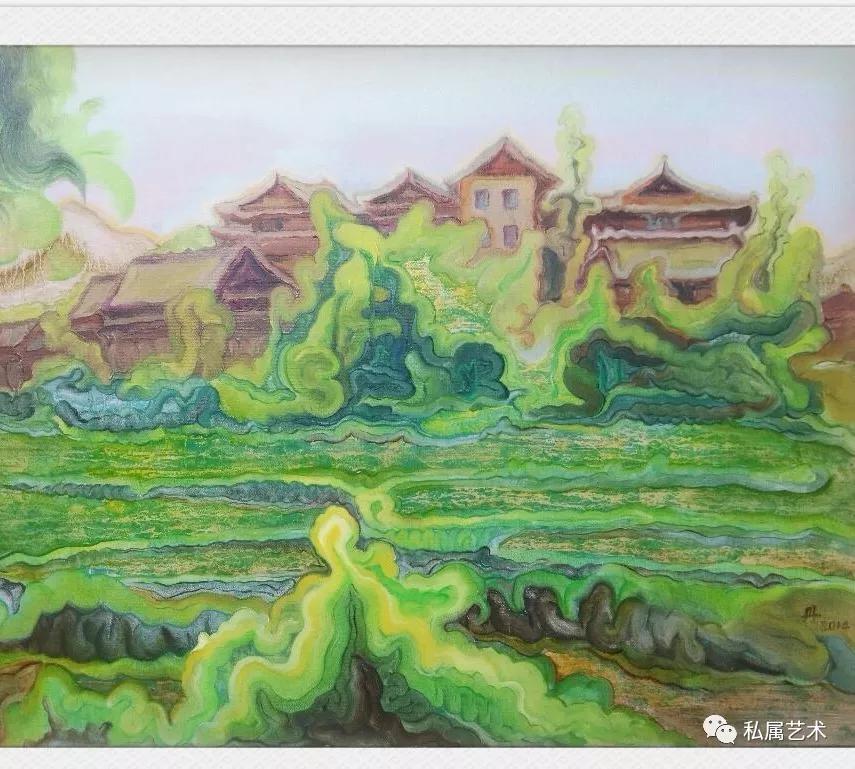 刘雅丹作品《梦风景》