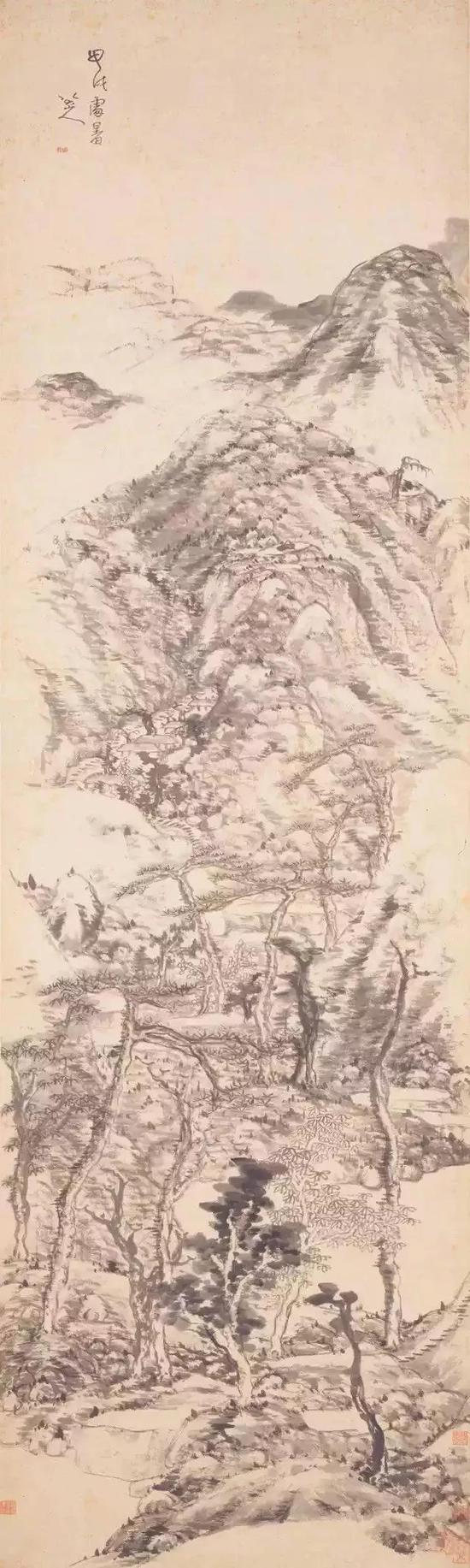 陈师曾：清代山水之派别