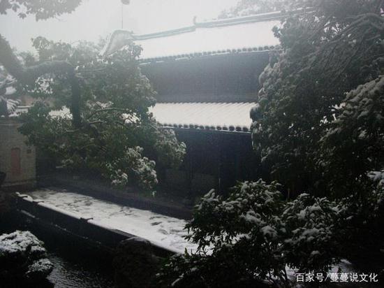 天一阁宝书楼外景