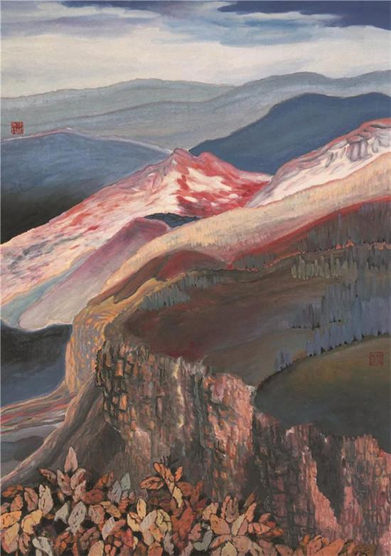 太行秋色 115x80cm纸本设色2006年