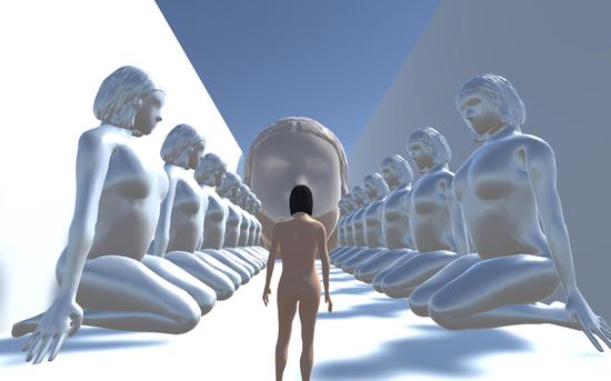郑晓武与阳宇皓合作，《角落里的人》视频游戏系列，2019，3D电脑游戏，2880*1880 （W*H） ?郑晓武