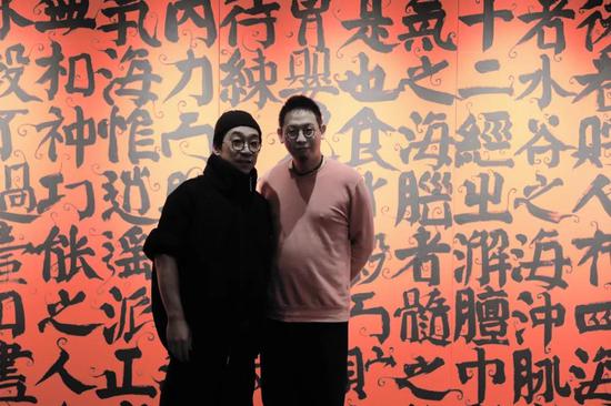 无相道场 鲁大东书法展于民族文化宫开展