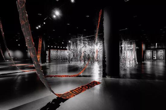无相道场 鲁大东书法展于民族文化宫开展