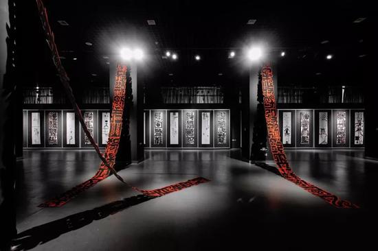无相道场 鲁大东书法展于民族文化宫开展
