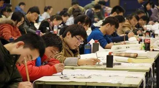 大学猛增书法学专业 喜耶忧耶