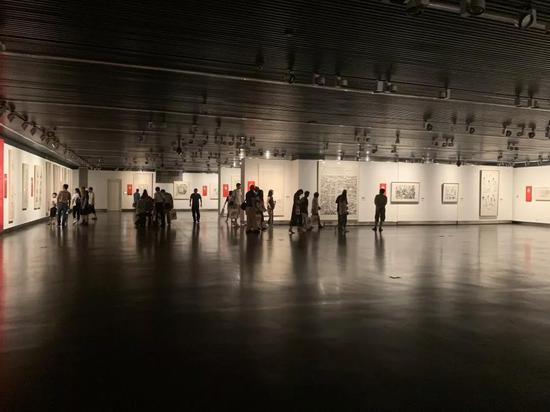 金陵文脉：南京书画院建院四十周年书画作品展开幕