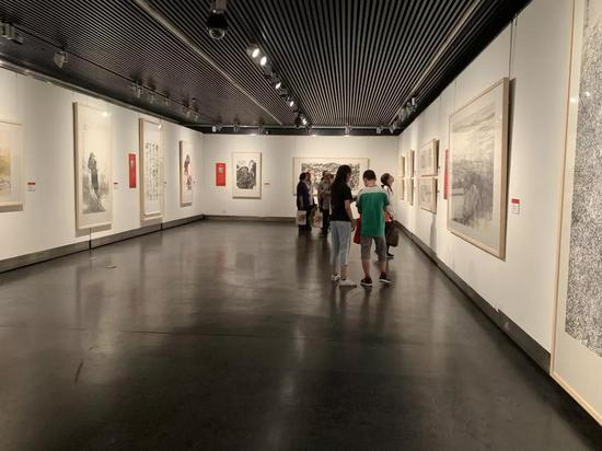 金陵文脉：南京书画院建院四十周年书画作品展开幕