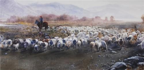 探讨画家张树人的水彩艺术与水彩画的收藏